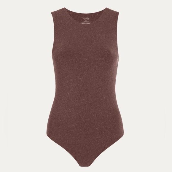 nuuds Tops - Nuuds Classic Crewneck Tank Bodysuit
